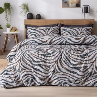 Beauty Home Σετ κουβερλί μονό Eris Αrt 12258 160x240 Πράσινο