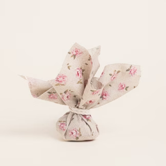 Μαντηλι 27 X 27 Cm Μινι Φλοραλ Μπεζ