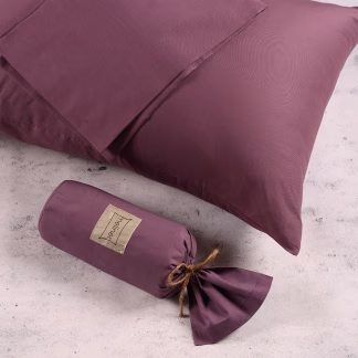 Melinen Home Σετ Μαξιλαροθηκεσ 50X70 Urban Line Plum 50X70