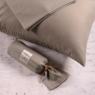Melinen Home Σετ Μαξιλαροθηκεσ 50X70 Urban Line Khaki 50X70