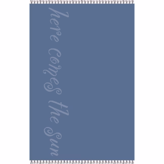 Melinen Home Πετσετα Θαλασσησ Beatles Blue (86Χ160) 86X160