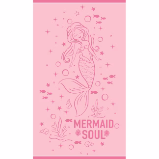 Melinen Home Παιδικη Πετσετα Θαλασσησ Ariel Pink (70Χ120) 70Χ120 Melinen Home Παιδικη Πετσετα Θαλασσησ Ariel Pink (70Χ120) 70Χ120