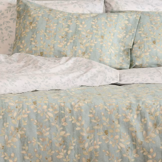 Melinen Home Σετ Μαξιλαροθηκεσ (Π) Botan Aqua Casual Line (50X70) 50Χ70