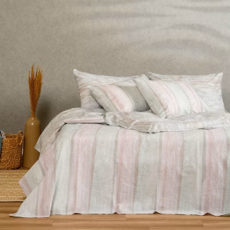 Melinen Home Σετ Σεντονια King Size Fuji Pastel Casual Line (260X270) 260X270