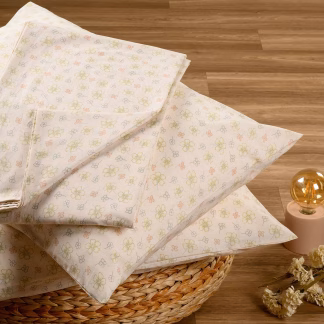 Melinen Home Σεντονι (Σετ 2 Τεμ.) 120Χ200+32 Chloe Peach Casual Line Mini 50X70cm