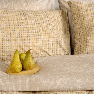 Melinen Home Σετ Μαξιλαροθηκεσ (Π) Mateo Beige Casual Line (50X70) 50Χ70