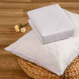 Melinen Home Σετ Προστατευτικα Μαξιλαριων 50Χ70 Αδιαβροχα Καπιτονε Basic 50X70