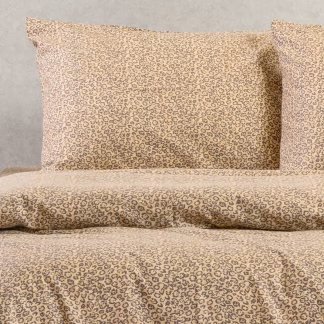 Melinen Home Σετ Μαξιλαροθηκεσ Φανελενιεσ Keshia Beige (53X72) 53Χ72