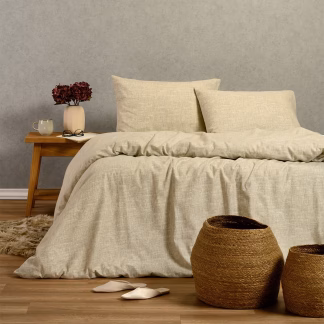Melinen Home Σετ Σεντονια Φανελενια Μονα Farrel Grey (170X260) 170Χ260