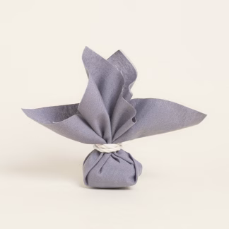 Μαντηλι 27 X 27 Cm Μονοχρωμο Premium Γκρι