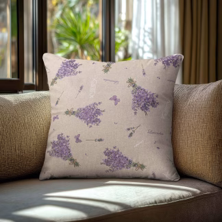 Beauty Home Μαξιλαροθήκη ΛΕΒΑΝΤΑ ΜΕ ΑΔΙΑΒΡΟΧΟΠΟΙΗΣΗ   45 x 45 cm