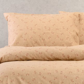 Melinen Home Σετ Μαξιλαροθηκεσ Φανελενιεσ Fay Beige (53X72) 53Χ72