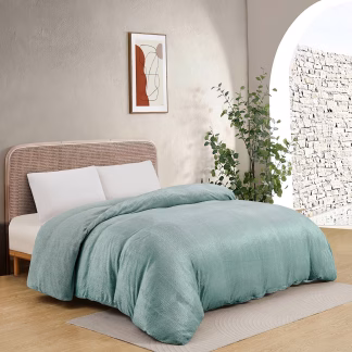 Melinen Home Παπλωματοθηκη Υπερδιπλη Shelby Sky (225X245) 225Χ245