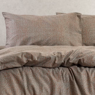 Melinen Home Σετ Μαξιλαροθηκεσ Φανελενιεσ Keshia Grey (53X72) 53Χ72