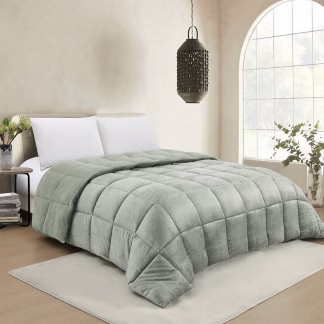 Melinen Home Κουβερτοπαπλωμα Υπερδιπλο Shelby Soft Olive (220X240) 220Χ240