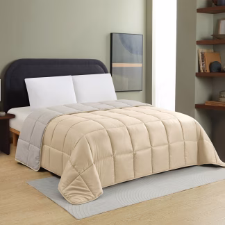 Melinen Home Παπλωμα Μονο Brooklyn Beige/Silver (160X220) 160Χ220