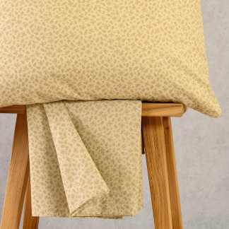Melinen Home Σεντονι (Σετ 2 Τεμ.) 120Χ200+32 Samuele Olive/Beige Ultra Line Mini 50X70cm