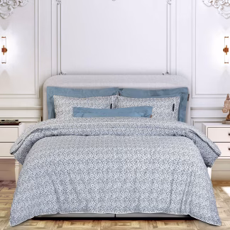Greenwich Polo Club Παπλωματοθηκη Σετ King Essential 2360 Blue - White Blue - White