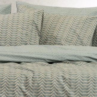Melinen Home Σετ Μαξιλαροθηκεσ (Π) Paris Aqua Ultra Line (50X70) 50Χ70