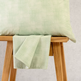 Melinen Home Σεντονι (Σετ 3 Τεμ.) 160Χ200+32 Gianna Grey/Aqua Casual Line Mini 50Χ70cm