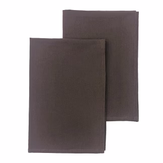 Melinen Home Πετσετεσ Κουζινασ Σετ 2 Τεμαχιων Zoe Brown/Grey (45X65) 45X65