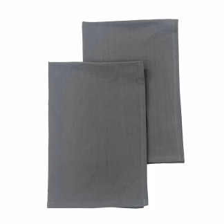 Melinen Home Πετσετεσ Κουζινασ Σετ 2 Τεμαχιων Zoe Olive/Grey (45X65) 45X65