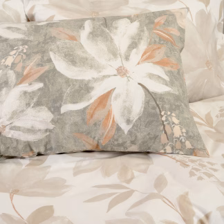 Melinen Home Σετ Μαξιλαροθηκεσ (Π) Giulia Grey Casual Line (50X70) 50Χ70