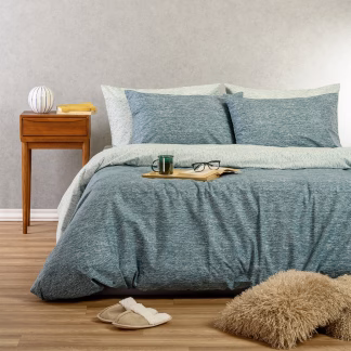 Melinen Home Σετ Σεντονια Υπερδιπλα (Λ) Rafaelo Petrol Casual Line (160Χ200+32) 235Χ270