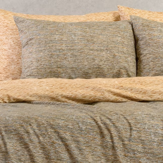 Melinen Home Σετ Μαξιλαροθηκεσ (Π) Rafaelo Beige Casual Line (50X70) 50Χ70