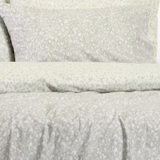 Melinen Home Σετ Μαξιλαροθηκεσ (Π) Leo Aqua/Grey Casual Line (50X70) 50Χ70