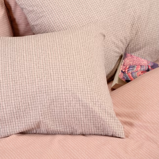 Melinen Home Σετ Μαξιλαροθηκεσ (Π) Davide Rose Casual Line (50X70) 50Χ70