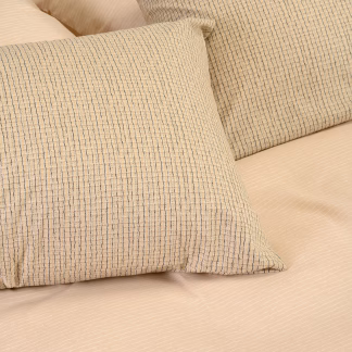 Melinen Home Σετ Μαξιλαροθηκεσ (Π) Davide Beige Casual Line (50X70) 50Χ70