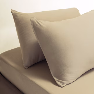 Melinen Home Σεντονι Jersey (Σετ 3 Τεμ.) 180Χ200+35 Beige 180Χ200+35cm+50X70cm