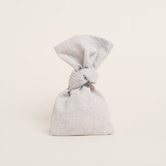 Μακροστενο Large 12 X 38 Cm Γκρι Ασημι Lurex