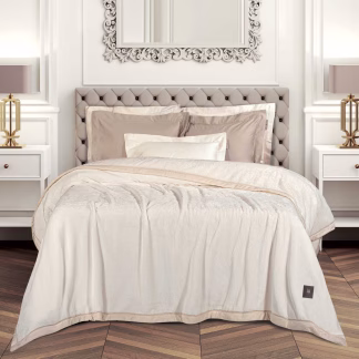 Greenwich Polo Club Κουβερτα Velour King Essential 3974 Royal White Royal White Greenwich Polo Club Κουβερτα Velour King Essential 3974 Royal White Royal White