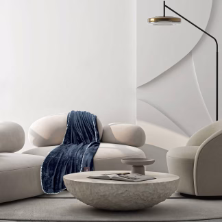 Κουβερτα Καναπε Fleece 130χ170 Essential 4442 Royal Blue