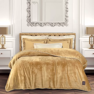 Greenwich Polo Club Κουβερτα Fleece 220X240 Essential 4441 Ochre Ochre Greenwich Polo Club Κουβερτα Fleece 220X240 Essential 4441 Ochre Ochre