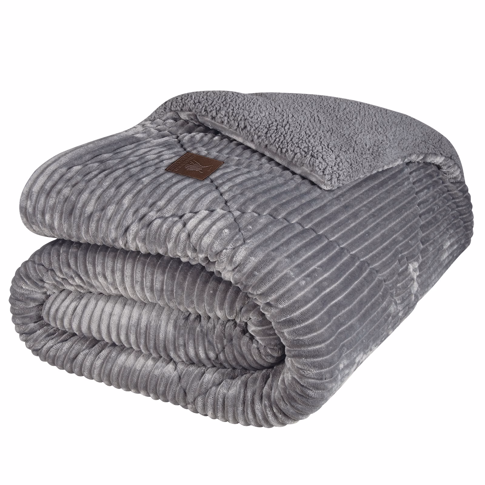 Κουβερτοπαπλωμα Υπερδιπλο Sherpa 3484 Grey Κουβερτοπαπλωμα Υπερδιπλο Sherpa 3484 Grey