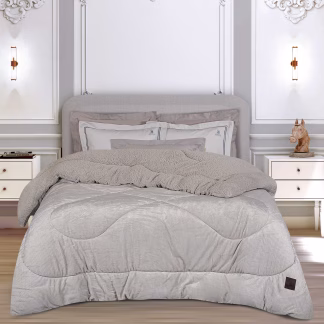Greenwich Polo Club Κουβερτοπαπλωμα Υπερδιπλο Essential 3955 Ice Grey Ice Grey