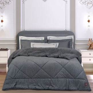 Greenwich Polo Club Κουβερτοπαπλωμα King Sherpa Essential 4435 Grey Grey