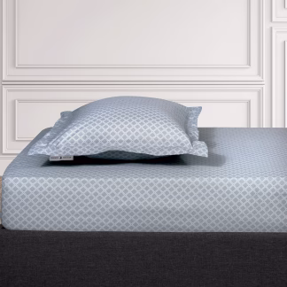 Greenwich Polo Club Σεντονι Με Λαστιχο Διπλο Loft 2510 Ice Grey Ice Grey