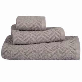 Greenwich Polo Club Σετ Πετσετεσ 3 Τεμαχιων Cozy 4095 Taupe Taupe