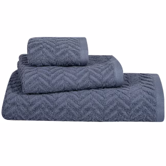 Greenwich Polo Club Σετ Πετσετεσ 3 Τεμαχιων Cozy 4097 Dusty Blue Dusty Blue