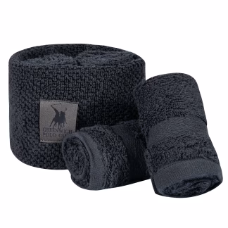 Greenwich Polo Club Σετ Πετσετεσ 4 Τεμαχιων Essential 4106 Dark Grey Dark Grey
