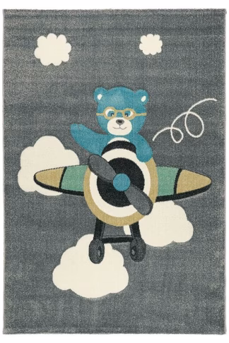 Παιδικό Χαλί Kids 8340A Blue 70X150