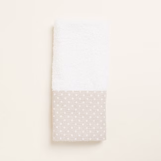 Πετσετα 30 X 50 Cm Λευκο Πουα