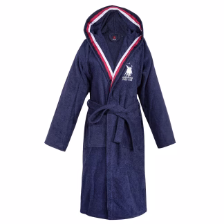 Greenwich Polo Club Μπουρνουζι Small Essential 3063 Navy Navy