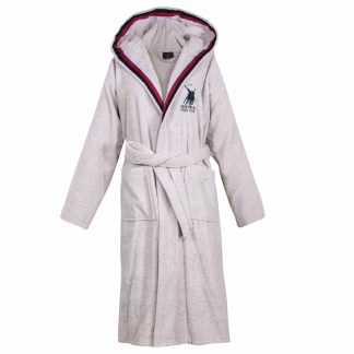 Greenwich Polo Club Μπουρνουζι Small Essential 3064 Grey Grey