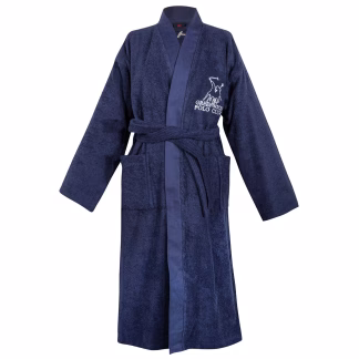 Greenwich Polo Club Μπουρνουζι Large Essential 3212 Royal Blue Royal Blue