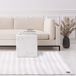 Greenwich Polo Club Χαλι 150X200 Faux Fur 3111 White White